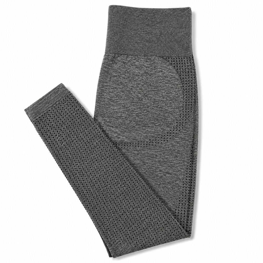Gymshark Vital Seamless Leggings Womens XS Gray Marl High Waisted Compression